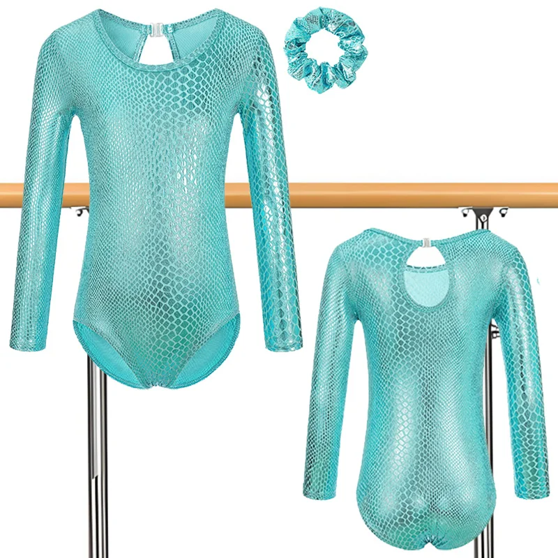 Girls Team Long Sleeve Ballet Dance Leotards for girl Gymnastics Tumbling Dance Tops with Water-drop Hollow Back and Hairband
Girls Team Long Sleeve Ballet Dance Leotards for girl Gymnastics Tumbling Dance Tops with Water-drop Hollow Back and Hairband