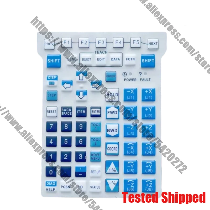 Мембранная клавиатура (клавишная панель) A05B-2518-C100 C212 C301 GLS1 MHE2 AWE2 GNE2 для 2255/2256
Мембранная клавиатура (клавишная панель) A05B-2518-C100 C212 C301 GLS1 MHE2 AWE2 GNE2 для 2255/2256