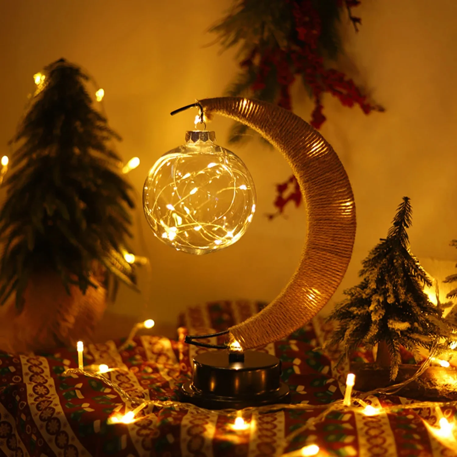 LED Iron Round Ball Muslim Style Modeling Lamp Decorative Bedroom Holiday Table Atmosphere Lamp
LED Iron Round Ball Muslim Style Modeling Lamp Decorative Bedroom Holiday Table Atmosphere Lamp