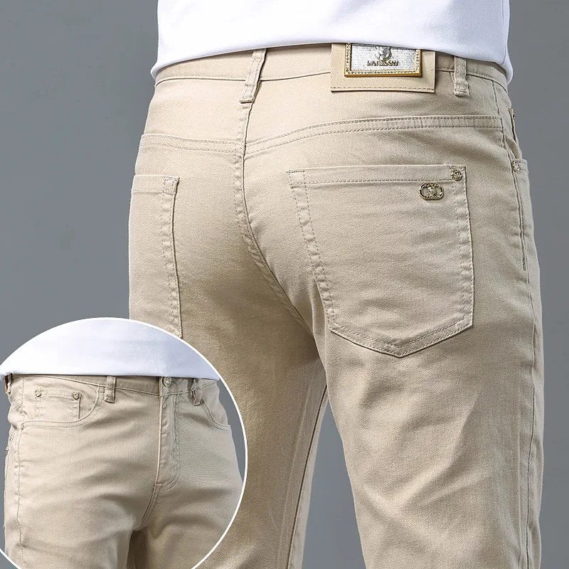 2026 New Jeans MEN'S Light Luxury Khaki High Quality Straight Style Fashion Brand Casual Versatile Washed Cotton Denim Pants
2026 New Jeans MEN'S Light Luxury Khaki High Quality Straight Style Fashion Brand Casual Versatile Washed Cotton Denim Pants