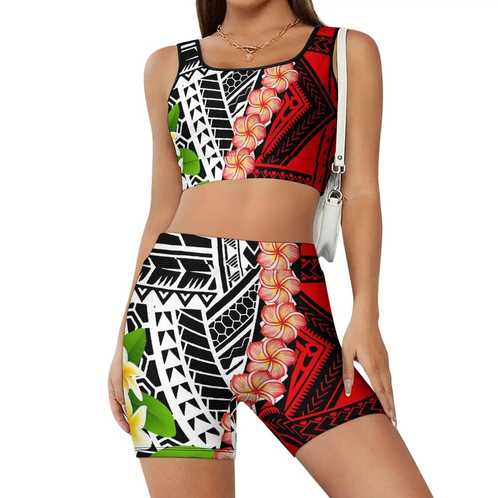 Unique Custom-Made Pattern Yoga Wear Floral Custom-Made Gym Clothes Polynesian Fitness Wear Summer Two-Piece Set Yoga Clothing
Unique Custom-Made Pattern Yoga Wear Floral Custom-Made Gym Clothes Polynesian Fitness Wear Summer Two-Piece Set Yoga Clothing