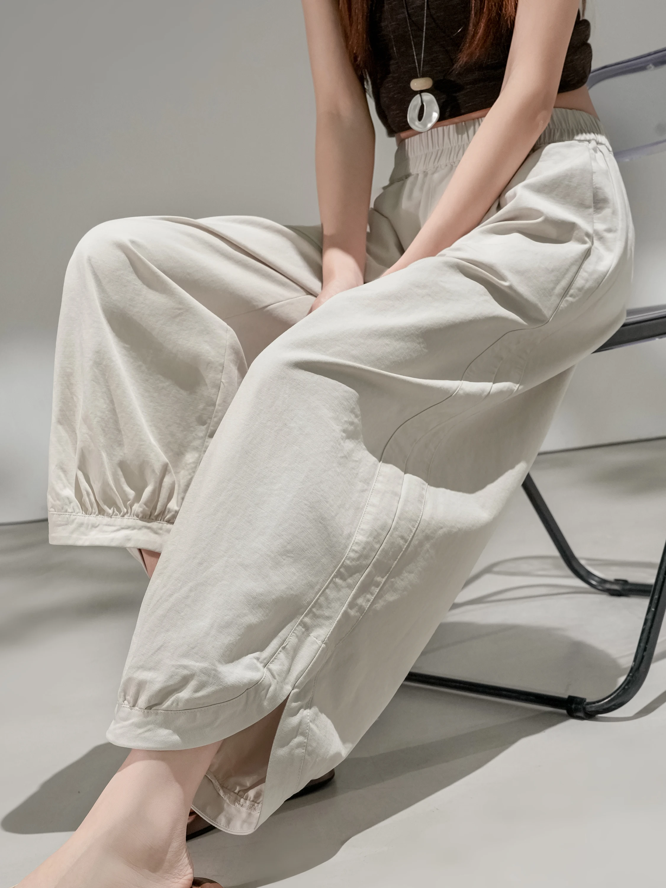 Washed Cotton Quick Dry Harem Pants Women Summer Cuffed Thin Casual Carrot Balloon Loose Nine Points Pants Casual Style
Washed Cotton Quick Dry Harem Pants Women Summer Cuffed Thin Casual Carrot Balloon Loose Nine Points Pants Casual Style
