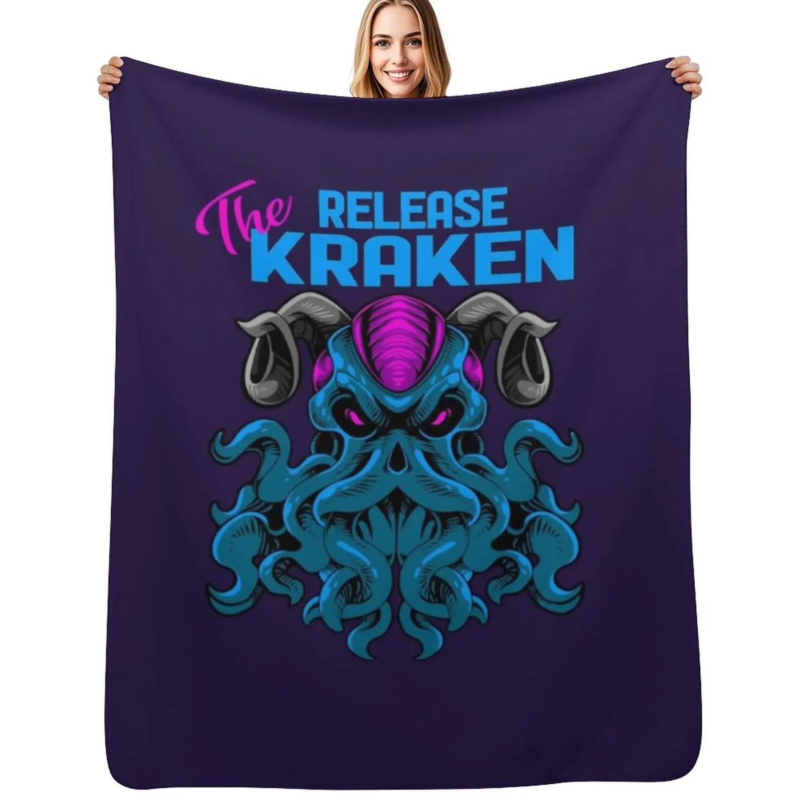 Kraken Sea Monster Vintage Release the Kraken Giant Kraken Throw Blanket Soft Warm Blanket Gift for Men Women Adults
Kraken Sea Monster Vintage Release the Kraken Giant Kraken Throw Blanket Soft Warm Blanket Gift for Men Women Adults