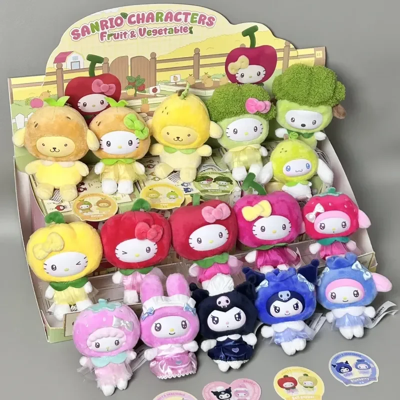 Sanrio Vegetable Mini Series Blind Box Cute Stuffed Doll Pendant Bag Decoration Holiday Gift For Adult Collectors
Sanrio Vegetable Mini Series Blind Box Cute Stuffed Doll Pendant Bag Decoration Holiday Gift For Adult Collectors