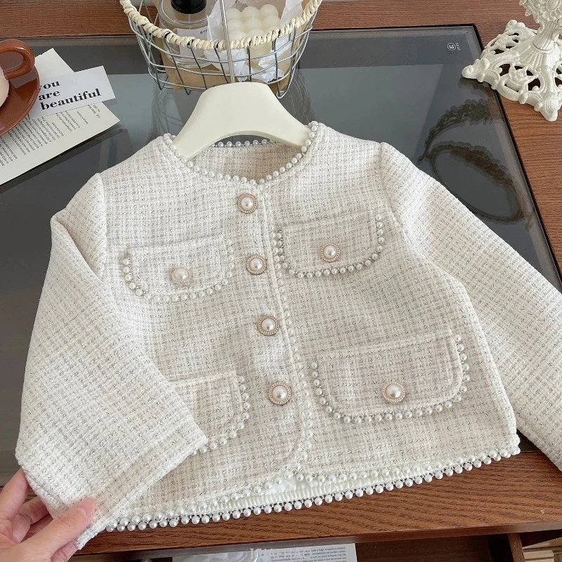 Teen Girl Clothes 2025 Tweed Two Piece Skirt Sets Luxury Designer Outfit Coat Suit Costume Kids Clothing Children Beige Boutique
Teen Girl Clothes 2025 Tweed Two Piece Skirt Sets Luxury Designer Outfit Coat Suit Costume Kids Clothing Children Beige Boutique