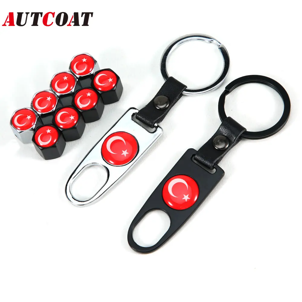 1Set Turkey Flag Style Anti-theft Car Tire Wheel Leather buckle Valve Caps with Wrench Zinc Alloy Car Tire Valve Caps
1Set Turkey Flag Style Anti-theft Car Tire Wheel Leather buckle Valve Caps with Wrench Zinc Alloy Car Tire Valve Caps