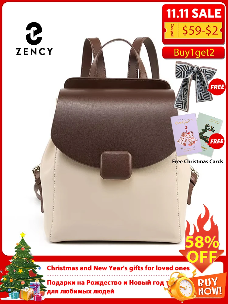Zency Women's Small Backpack Split Leather Preppy Style Girls Stylish Schoolbag Multipocket Travel Satchel Campus Knapsack
Zency Women's Small Backpack Split Leather Preppy Style Girls Stylish Schoolbag Multipocket Travel Satchel Campus Knapsack