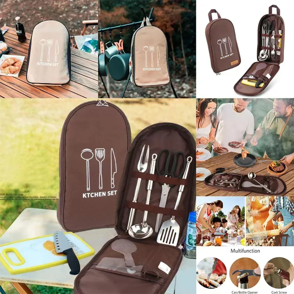 Cookware Portable Storage Bag Picnic Supplies Camping Tools Storage Outdoor Camping Kitchenware Storage Bag (No Tableware)
Cookware Portable Storage Bag Picnic Supplies Camping Tools Storage Outdoor Camping Kitchenware Storage Bag (No Tableware)
