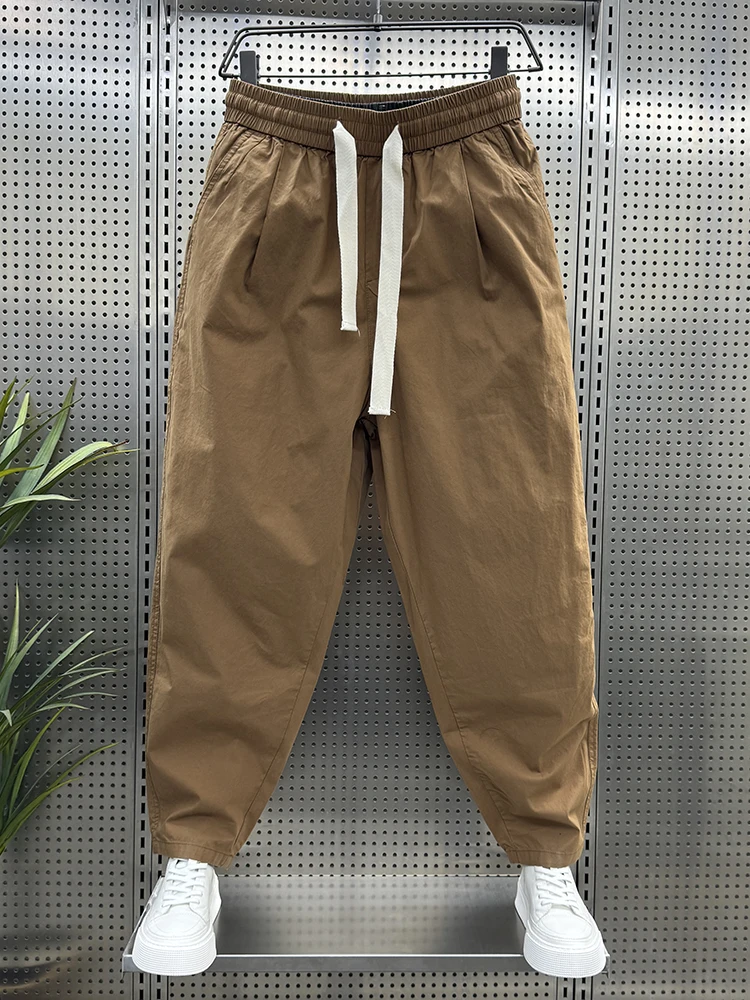 Мужские повседневные брюки из ледяного шелка, летние, в американском стиле, свободные, однотонные, спортивные, функциональные, зауженные, рабочие брюки, бренд Harisson
Мужские повседневные брюки из ледяного шелка, летние, в американском стиле, свободные, однотонные, спортивные, функциональные, зауженные, рабочие брюки, бренд Harisson