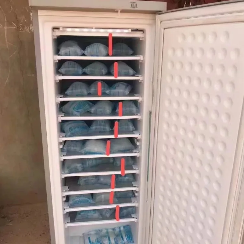 198L AC/DC Hybrid 24V/220V Vertical Freezer 11 Layers/7 Layers Commercial Solar Panels Gel Battery Powered
198L AC/DC Hybrid 24V/220V Vertical Freezer 11 Layers/7 Layers Commercial Solar Panels Gel Battery Powered