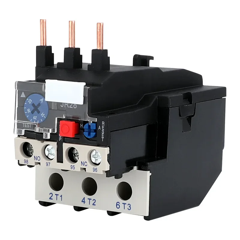 JR28 Thermal Overload Relay 1.6A 2.5A 4A 6A 8A 10A 13A 18A 25A LR2D13 Adjustable Thermal Relay Over Current Protection Relay
JR28 Thermal Overload Relay 1.6A 2.5A 4A 6A 8A 10A 13A 18A 25A LR2D13 Adjustable Thermal Relay Over Current Protection Relay