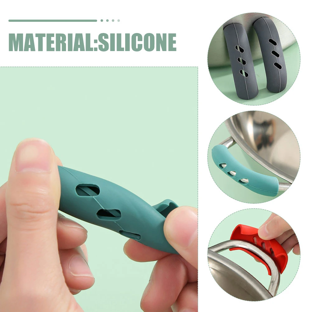 12 Pcs Gray Red Silicone Pot Handle Sleeve Heat Proof Grips Silicone Pot Grip Sleeve Kitchen Cookware Components
12 Pcs Gray Red Silicone Pot Handle Sleeve Heat Proof Grips Silicone Pot Grip Sleeve Kitchen Cookware Components