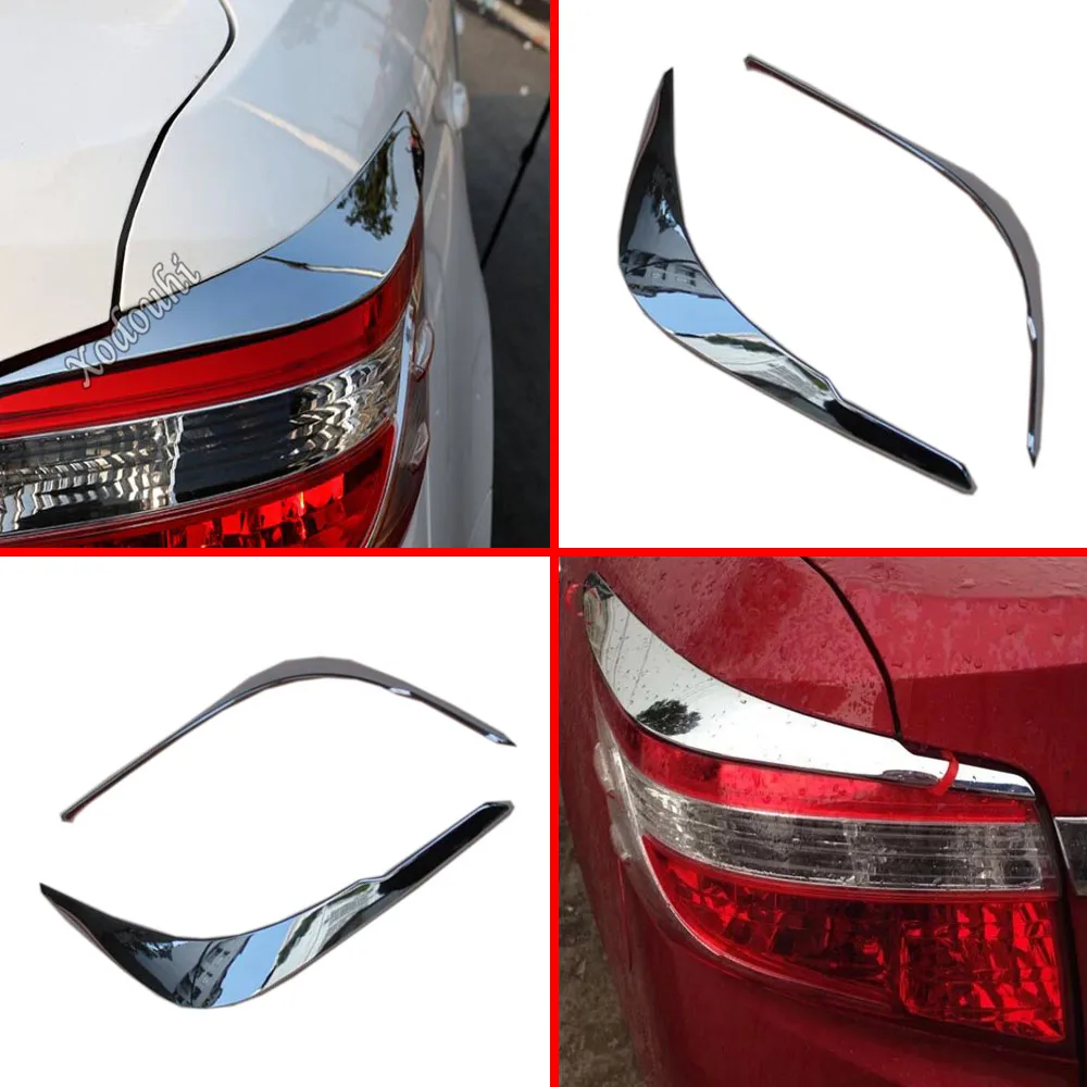 Car Body Rear Tail Light Lamp Detector Frame Stick Styling Cover Trim Eyebrow Hood For Toyota Vios/Yaris Sedan 2014 2015 2016
Car Body Rear Tail Light Lamp Detector Frame Stick Styling Cover Trim Eyebrow Hood For Toyota Vios/Yaris Sedan 2014 2015 2016