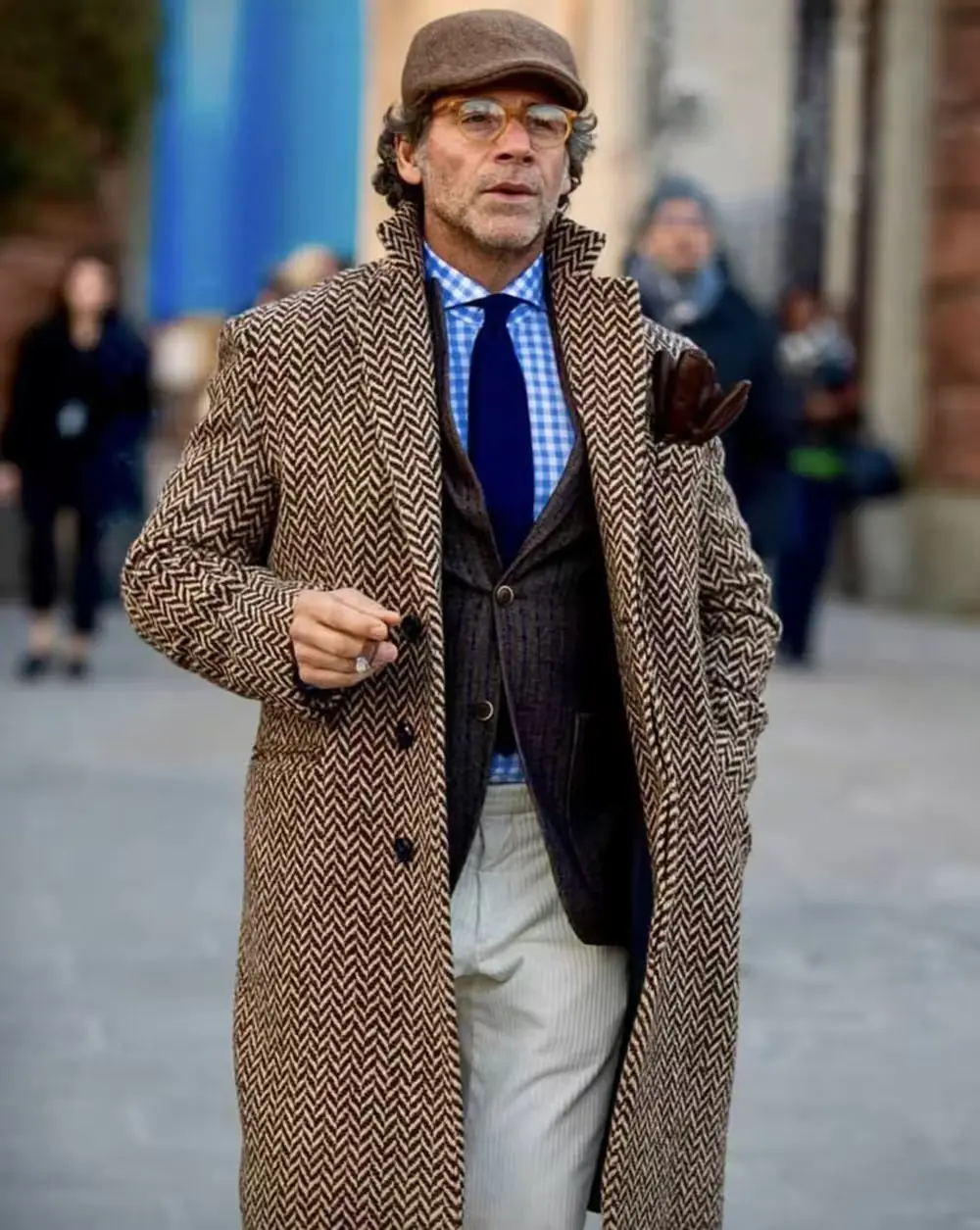 Herringbone Men Suit 1 Piece Long Blazer Woolen Overcoat Wedding Tuxedo King Coat Customized Formal Office Business Jacket
Herringbone Men Suit 1 Piece Long Blazer Woolen Overcoat Wedding Tuxedo King Coat Customized Formal Office Business Jacket