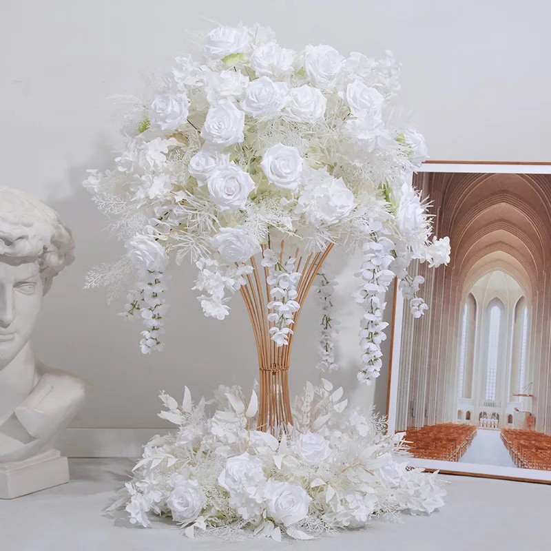 2 sets 60cm Foggy Hydrangea Rose Wedding Table Decorative Iron Frame Flower Vase Art Installation Flower Ball
2 sets 60cm Foggy Hydrangea Rose Wedding Table Decorative Iron Frame Flower Vase Art Installation Flower Ball
