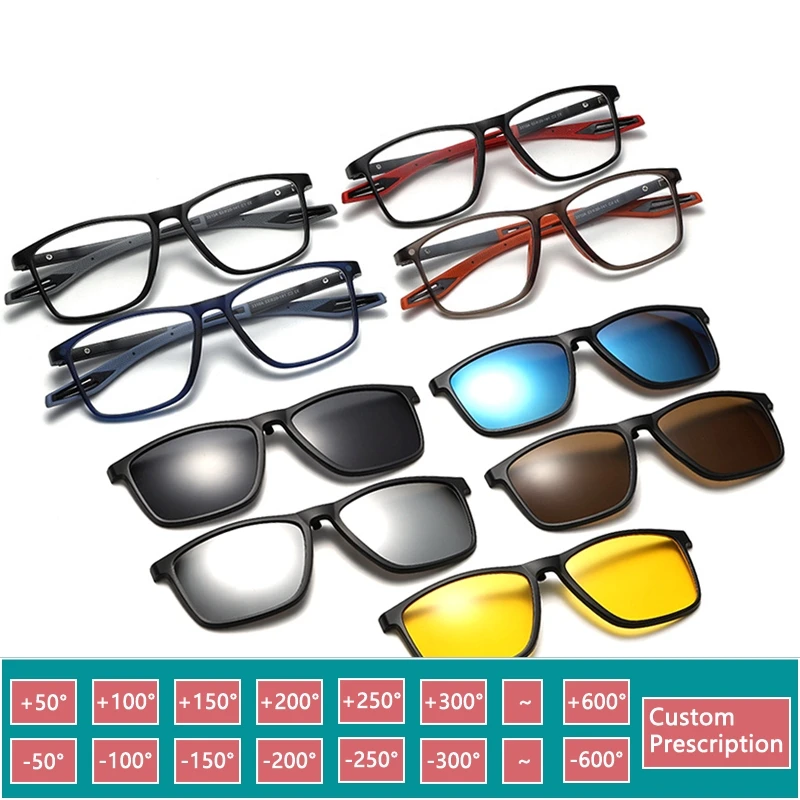 Спортивные очки унисекс, очки для близорукости с магнитной клипсой, поляризационные солнцезащитные очки, антибликовые очки для чтения для вождения
Спортивные очки унисекс, очки для близорукости с магнитной клипсой, поляризационные солнцезащитные очки, антибликовые очки для чтения для вождения