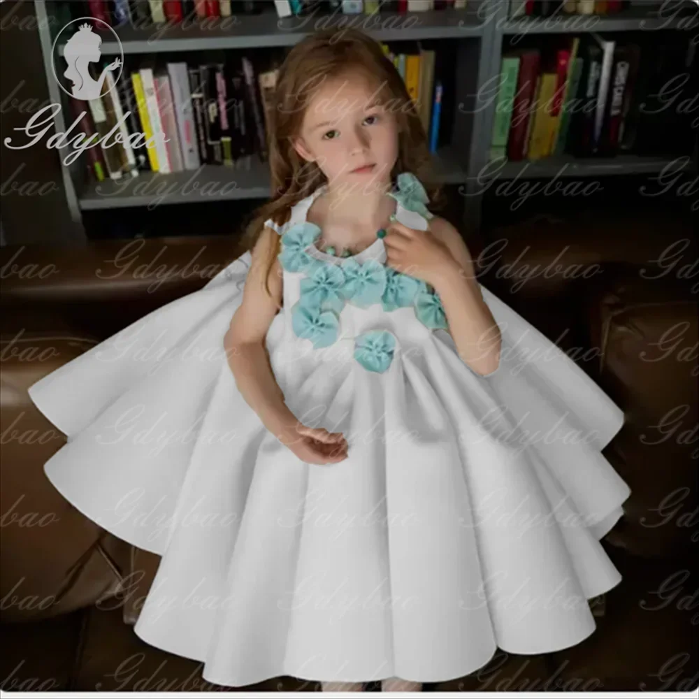 0White Foam Cotton Blue Bow Flower Girl Dress Handmade Flowers Child Birthday Wedding Party Communion Ball Gown
0White Foam Cotton Blue Bow Flower Girl Dress Handmade Flowers Child Birthday Wedding Party Communion Ball Gown