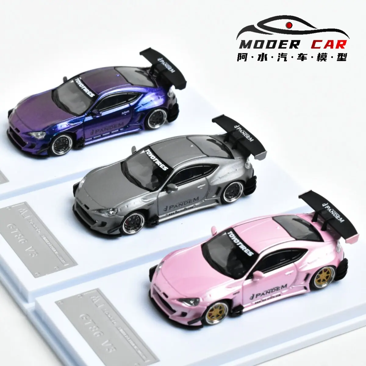 MJ 1:64 GT86 v3 pandem Rocket Bunny Diecast Model Car
MJ 1:64 GT86 v3 pandem Rocket Bunny Diecast Model Car