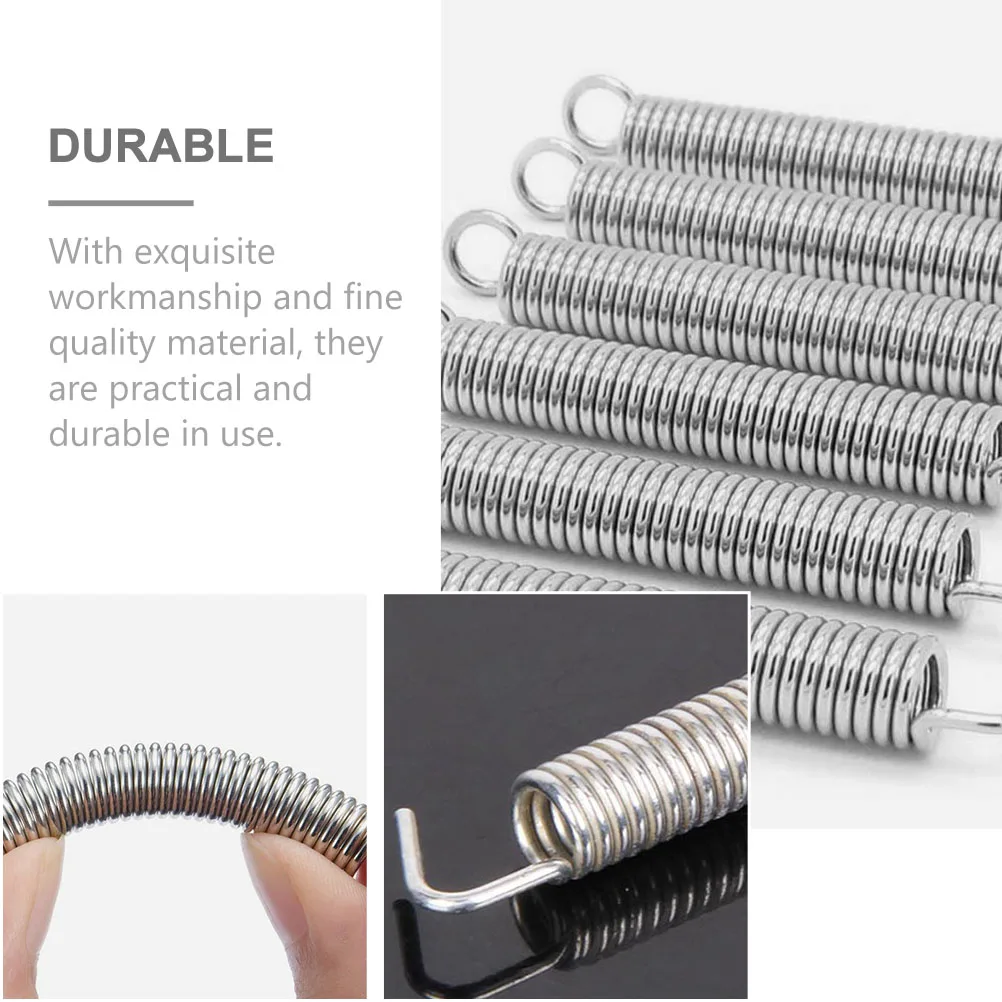 6Pcs Guitar Tremolo Springs Electric Guitar Iron Material Springs Durable Replacement for Tremolo Bridge Accessories 
6Pcs Guitar Tremolo Springs Electric Guitar Iron Material Springs Durable Replacement for Tremolo Bridge Accessories