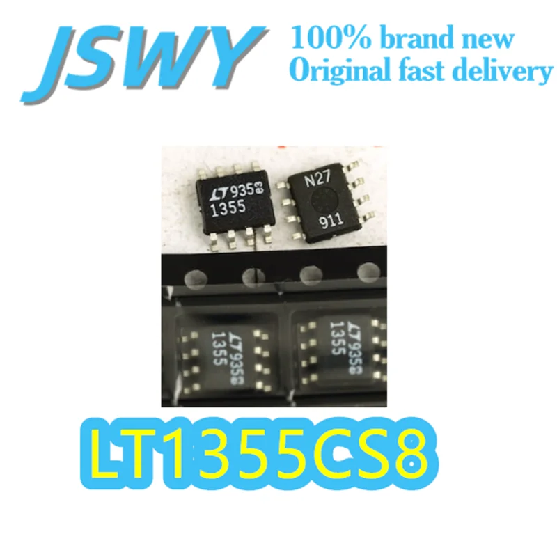 (1/10 Pieces) LT1355CS8 LT1355 High Speed Operational Amplifier IC Silkscreen 1355 SOIC-8 Package Dual 12MHz Bandwidth
(1/10 Pieces) LT1355CS8 LT1355 High Speed Operational Amplifier IC Silkscreen 1355 SOIC-8 Package Dual 12MHz Bandwidth