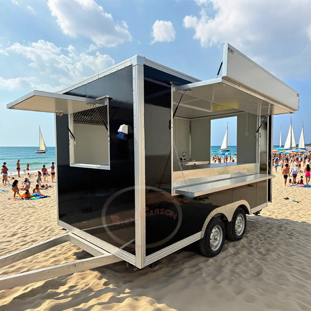 Customized Size Food Truck Mobile Kitchen Ice Cream Truck Coffee Cart Food Van Concession Catering Trailers For Sale
Customized Size Food Truck Mobile Kitchen Ice Cream Truck Coffee Cart Food Van Concession Catering Trailers For Sale