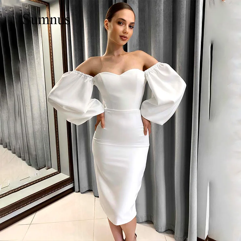 Bespoke Satin Mermaid Prom Dresses Three Quarter Sleeve Sweetheart Midi Evening Gowns Formal Banquet Dress for Women Custom Made
Bespoke Satin Mermaid Prom Dresses Three Quarter Sleeve Sweetheart Midi Evening Gowns Formal Banquet Dress for Women Custom Made