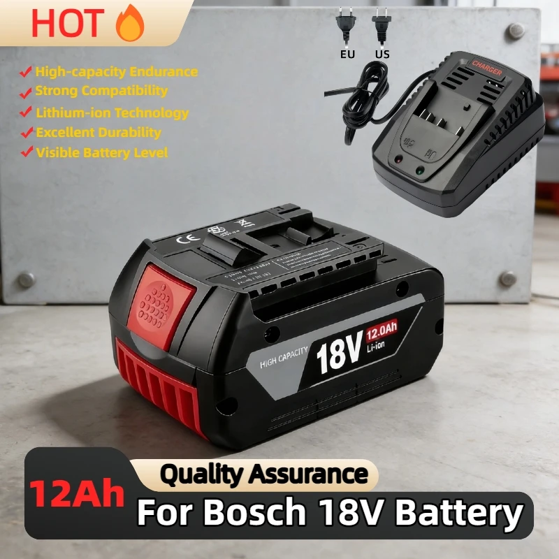 for Bosch 18V battery, 10.0Ah/12.0Ah , compatible for Bosch 18V series battery GSR180 GBH180 GSB180.️
for Bosch 18V battery, 10.0Ah/12.0Ah , compatible for Bosch 18V series battery GSR180 GBH180 GSB180.️