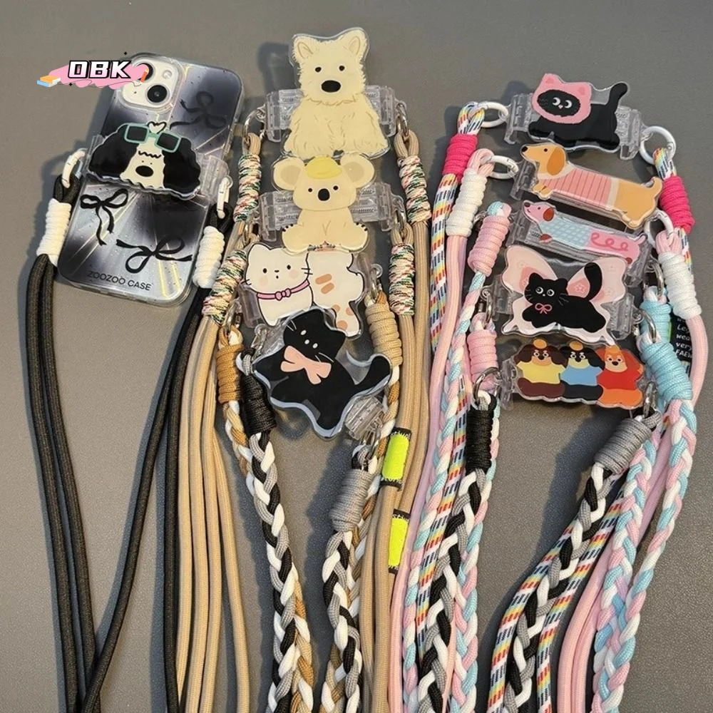 Cat Dog Mobile Phone Lanyard Cute Cartoon Adjustable Phone Crossbody Chain Shoulder Carrying Detachable Phone Back Clip Holder
Cat Dog Mobile Phone Lanyard Cute Cartoon Adjustable Phone Crossbody Chain Shoulder Carrying Detachable Phone Back Clip Holder