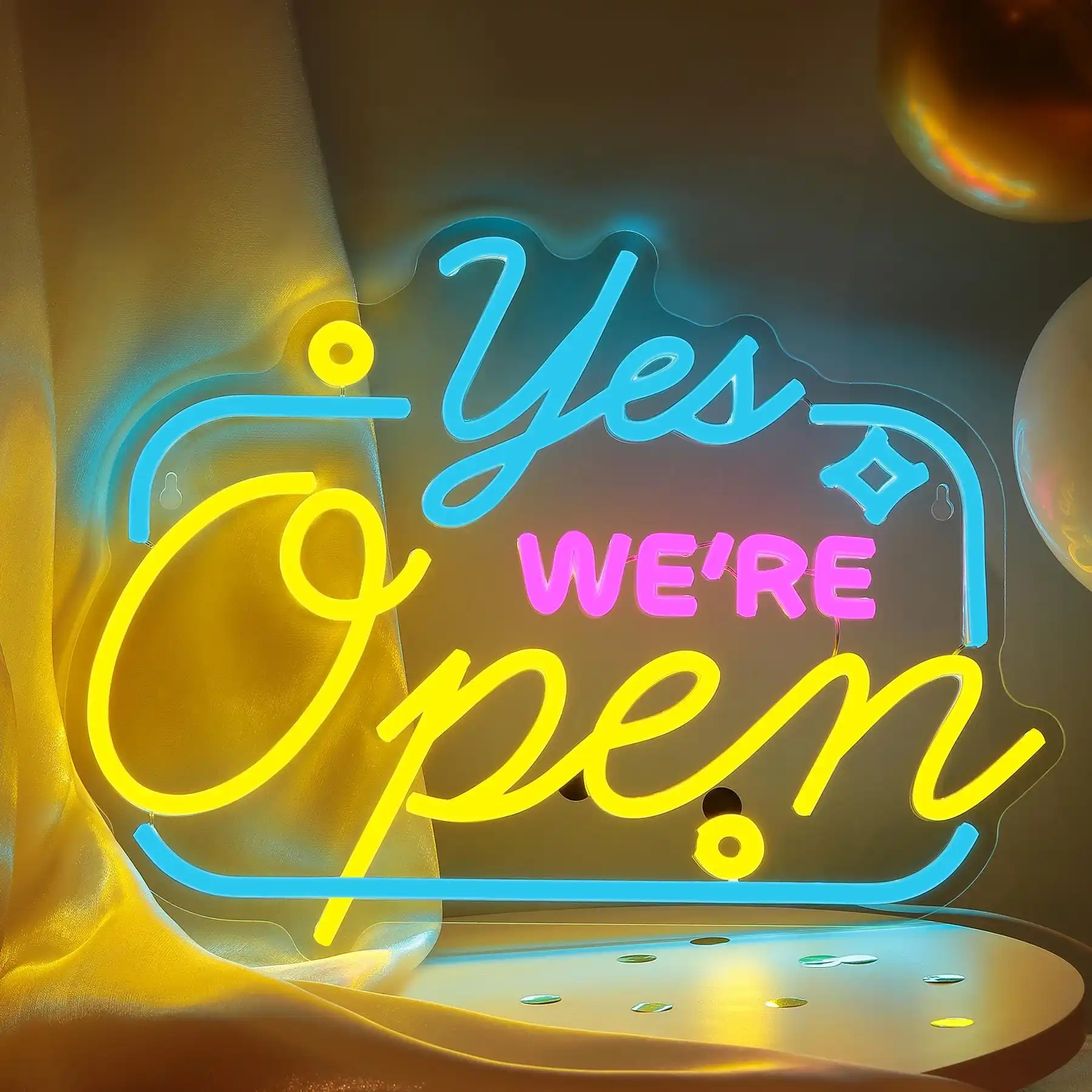 Open Signs for Business Shop Neon Wall Art Decor Welcome Neon for Window Florist Bar Salon Cafe Restaurant Door Shop Sign
Open Signs for Business Shop Neon Wall Art Decor Welcome Neon for Window Florist Bar Salon Cafe Restaurant Door Shop Sign