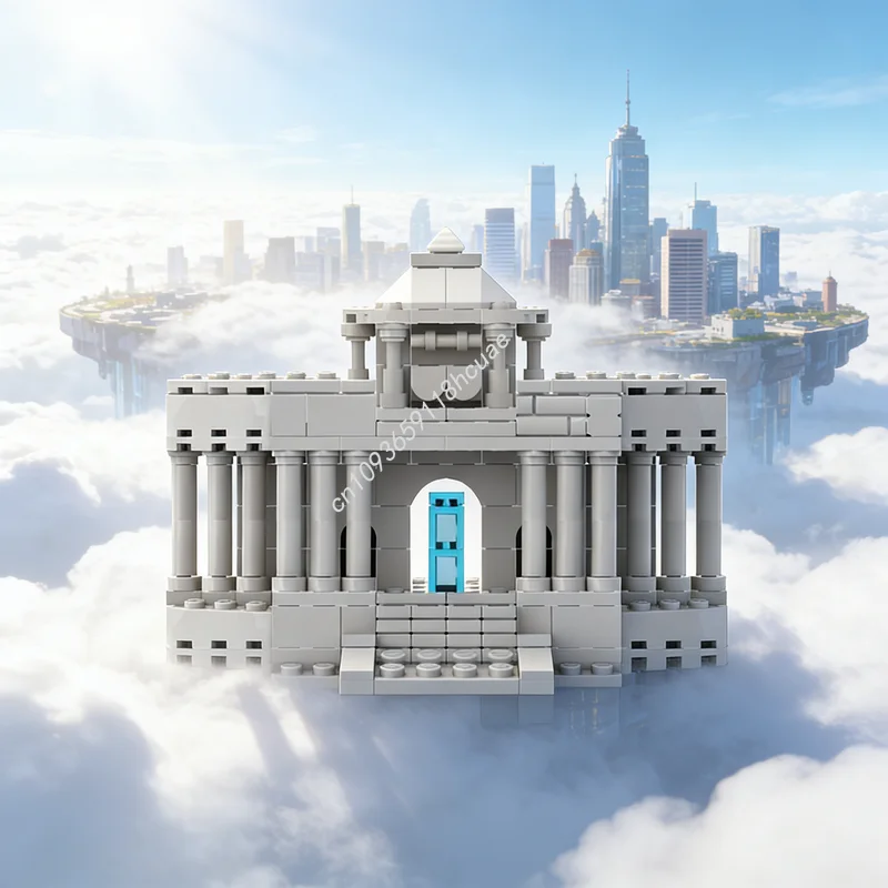 511 деталей MOC Архитектурная модель Храма Весов из Saint Seiya, конструктор, рождественский подарок, DIY, креативная идея, развивающая игрушка
511 деталей MOC Архитектурная модель Храма Весов из Saint Seiya, конструктор, рождественский подарок, DIY, креативная идея, развивающая игрушка