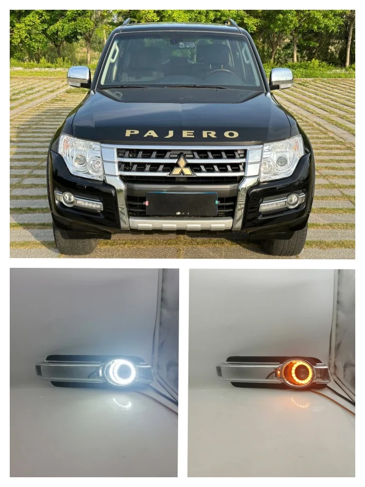 Светодиодные противотуманные фары в сборе для Mitsubishi Pajero V93 V97 2016-2019, замена передних бамперных противотуманных фар, аксессуары с функцией дневных ходовых огней Angel Eye
Светодиодные противотуманные фары в сборе для Mitsubishi Pajero V93 V97 2016-2019, замена передних бамперных противотуманных фар, аксессуары с функцией дневных ходовых огней Angel Eye