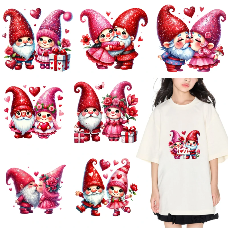 2PCS Cute Gnomes In Love Pattern iron on patches DTF Patches for clothes Iron-on transfers for clothing heat transfer sticker
2PCS Cute Gnomes In Love Pattern iron on patches DTF Patches for clothes Iron-on transfers for clothing heat transfer sticker