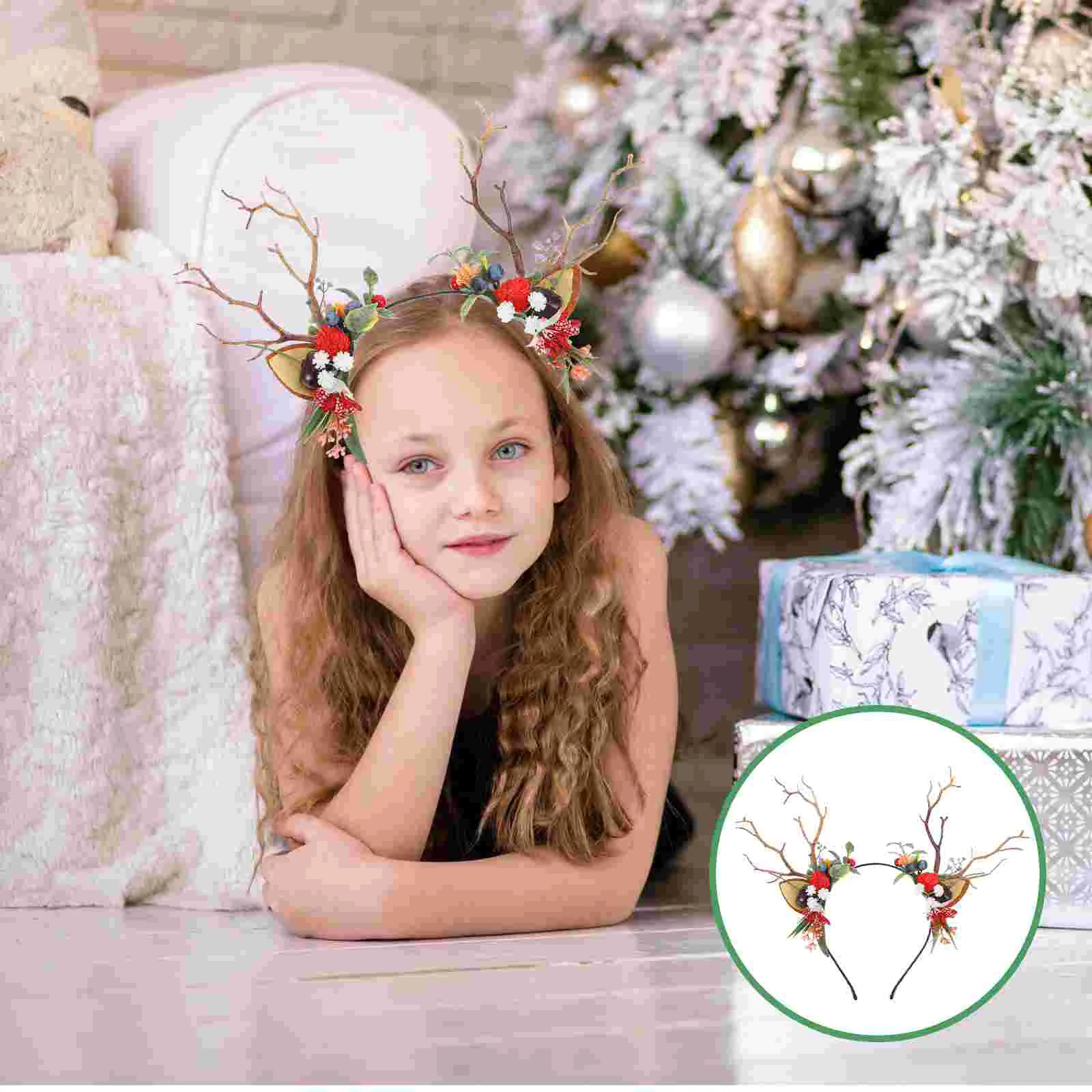 Antler Headband Xmas Hair Wear Christmas Headdress Delicate Performance Kids Accessories Girls
Antler Headband Xmas Hair Wear Christmas Headdress Delicate Performance Kids Accessories Girls