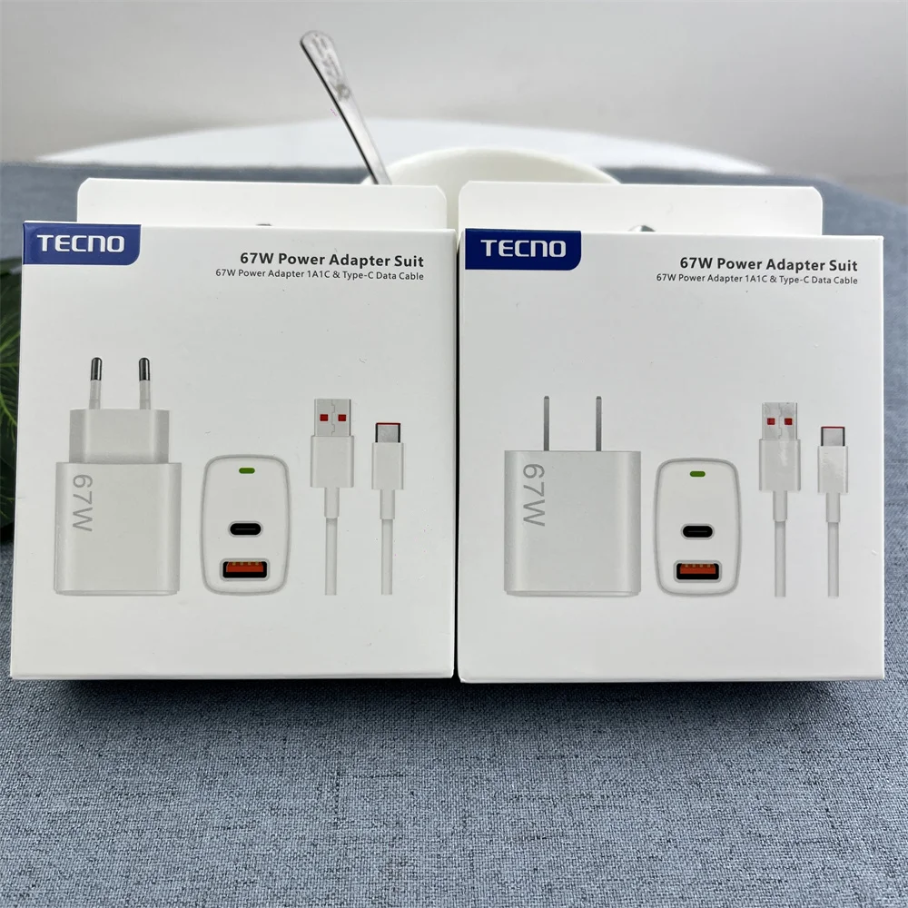 Зарядное устройство Tecno 67 Вт с двумя портами, адаптер питания USB A/C PD FastCharge, кабель 6A типа C для Tecno Spark 40 30 20 Pro+ Camon 40 30
Зарядное устройство Tecno 67 Вт с двумя портами, адаптер питания USB A/C PD FastCharge, кабель 6A типа C для Tecno Spark 40 30 20 Pro+ Camon 40 30
