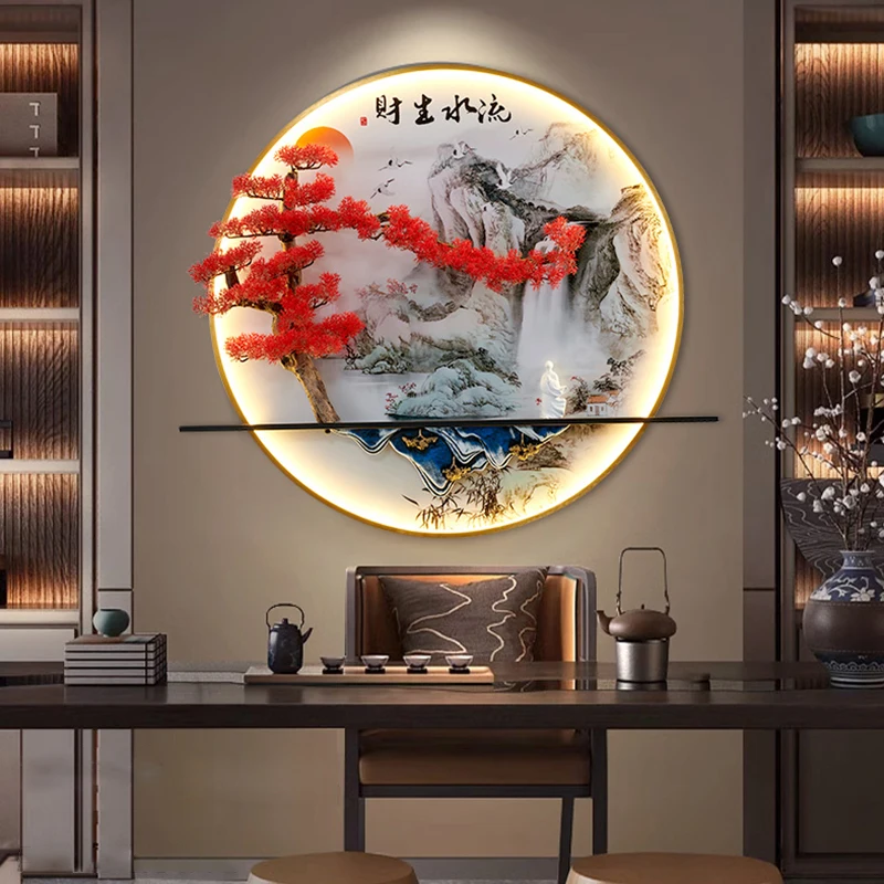TEMAR Modern Wall Picture Light Inside Creative Chinese Pine Landscape Mural Sconces Lamp LED for Home Living Bedroom Study
TEMAR Modern Wall Picture Light Inside Creative Chinese Pine Landscape Mural Sconces Lamp LED for Home Living Bedroom Study