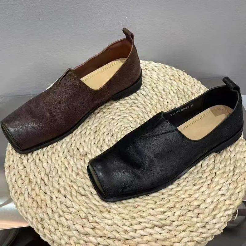 Square Toe Women Flats Soft Shoes Fashion Leather Casual Sneakers 2025 Autumn New Trends Woman Shoes Comfort Zapatillas De Mujer
Square Toe Women Flats Soft Shoes Fashion Leather Casual Sneakers 2025 Autumn New Trends Woman Shoes Comfort Zapatillas De Mujer