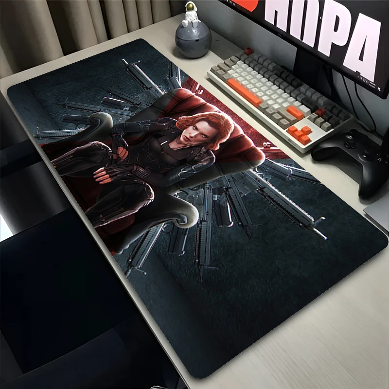 Mouse Pad Laptop Anime Extended Desktop Mat Computer Gamer Mousepad PC Gaming Accessories Keyboard Pad HD Print Black W-widow
Mouse Pad Laptop Anime Extended Desktop Mat Computer Gamer Mousepad PC Gaming Accessories Keyboard Pad HD Print Black W-widow