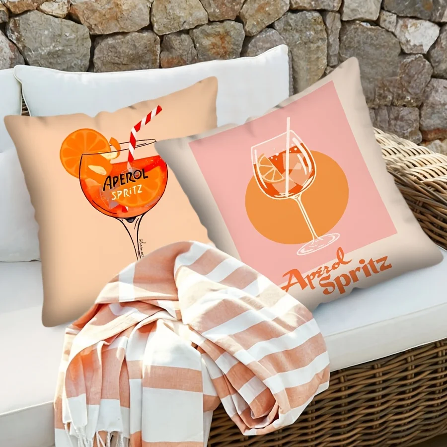 Чехол для подушки Aperol Spritz с коктейльным дизайном, декоративный чехол для подушки – 18x18 дюймов, на молнии, можно стирать в машине, для гостиной
Чехол для подушки Aperol Spritz с коктейльным дизайном, декоративный чехол для подушки – 18x18 дюймов, на молнии, можно стирать в машине, для гостиной