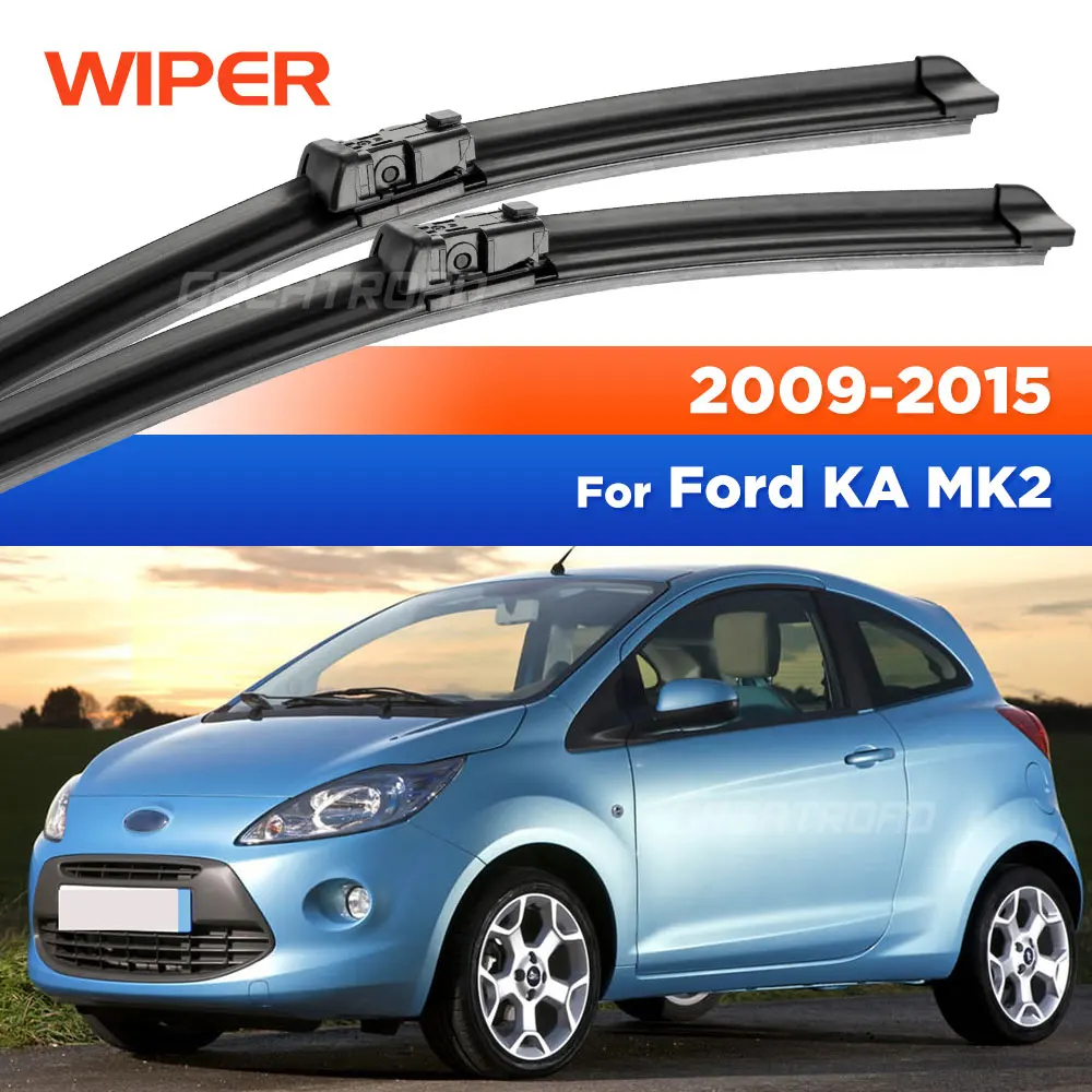 For Ford KA MK2 2009-2015 2010 2011 2012 2013 2014 Wiper Front Wiper Blades Windshield Windscreen Window Brush 24"+14"
For Ford KA MK2 2009-2015 2010 2011 2012 2013 2014 Wiper Front Wiper Blades Windshield Windscreen Window Brush 24"+14"