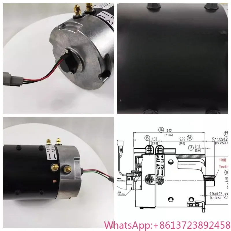 No.102775101 3.7kw Direct Separately Excited DC Motor
No.102775101 3.7kw Direct Separately Excited DC Motor