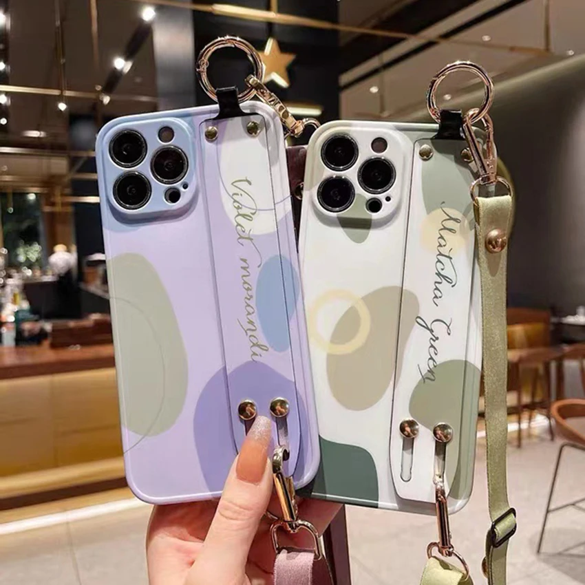 Literary Painted Wristband Phone Case For Iphone 15 14 13 Pro 12 11 Max Plus 15Pro Finger Ring Phone Case Silicone 14Pro Cover
Literary Painted Wristband Phone Case For Iphone 15 14 13 Pro 12 11 Max Plus 15Pro Finger Ring Phone Case Silicone 14Pro Cover