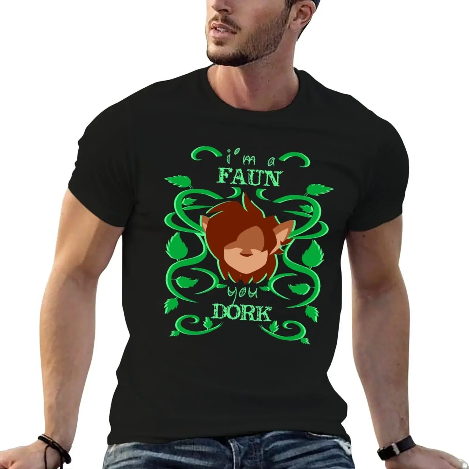 I'm a Faun You Dork! T-Shirt Aesthetic clothing sublime man clothes oversize t-shirts man black t shirts for men
I'm a Faun You Dork! T-Shirt Aesthetic clothing sublime man clothes oversize t-shirts man black t shirts for men