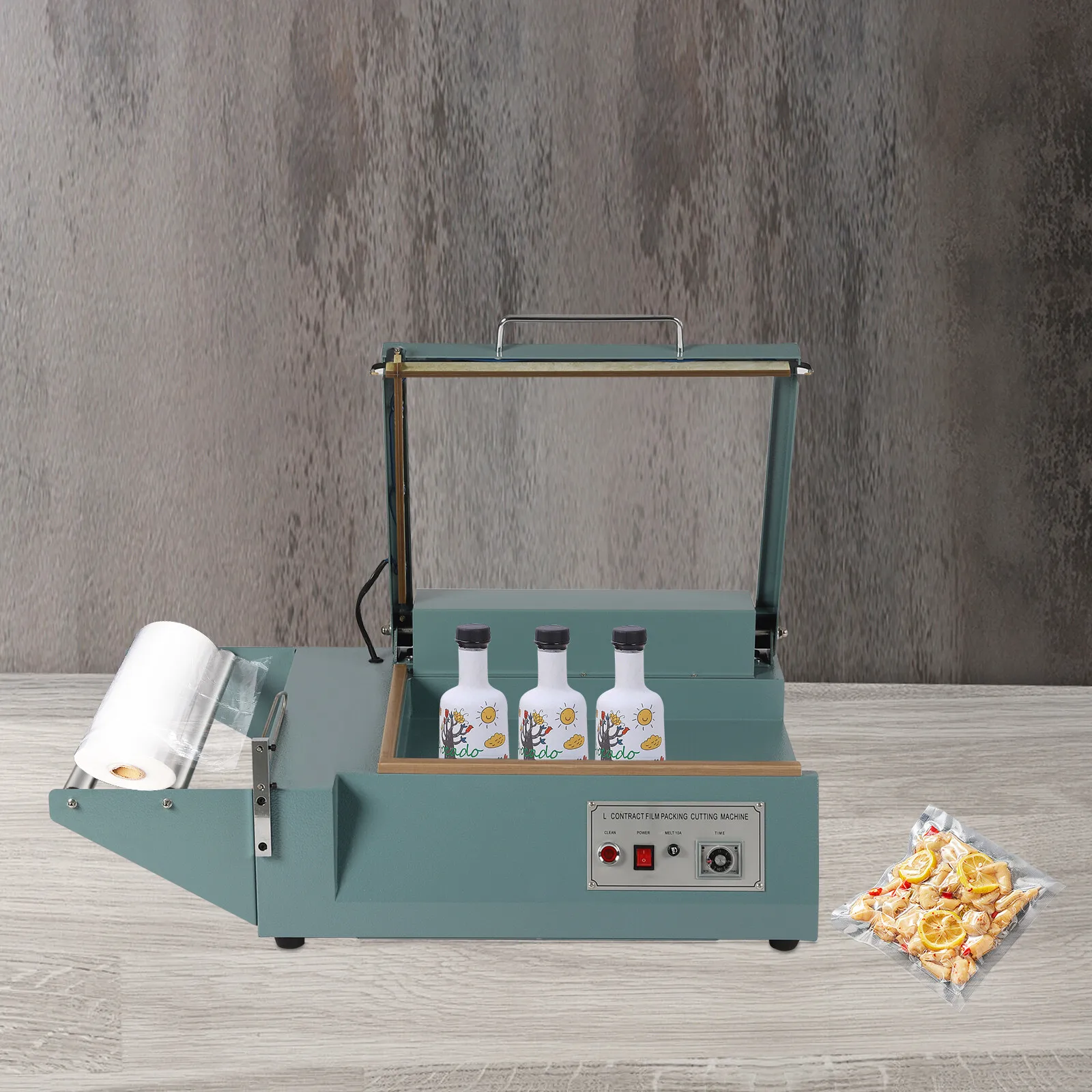 1000W 110V Wrap Sealing Machine 0-3s Retail L-Bar Sealer Cutter Packing Machine
1000W 110V Wrap Sealing Machine 0-3s Retail L-Bar Sealer Cutter Packing Machine