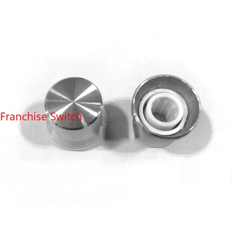 10PCS Fine Workmanship Potentiometer Encoder Cap 15-12 * 13MM Silver Spline Hole Aluminum Alloy Knob
10PCS Fine Workmanship Potentiometer Encoder Cap 15-12 * 13MM Silver Spline Hole Aluminum Alloy Knob