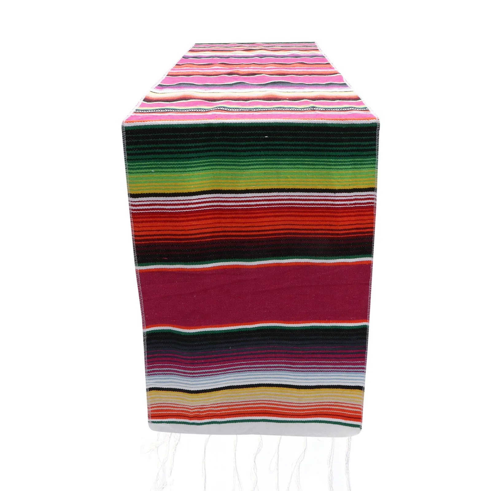 Rainbow Table Runner Decorative Mexican Style Blanket Stylish Cotton Weave for Sofa Picnic Beach Yoga Outdoor Indoor Use
Rainbow Table Runner Decorative Mexican Style Blanket Stylish Cotton Weave for Sofa Picnic Beach Yoga Outdoor Indoor Use