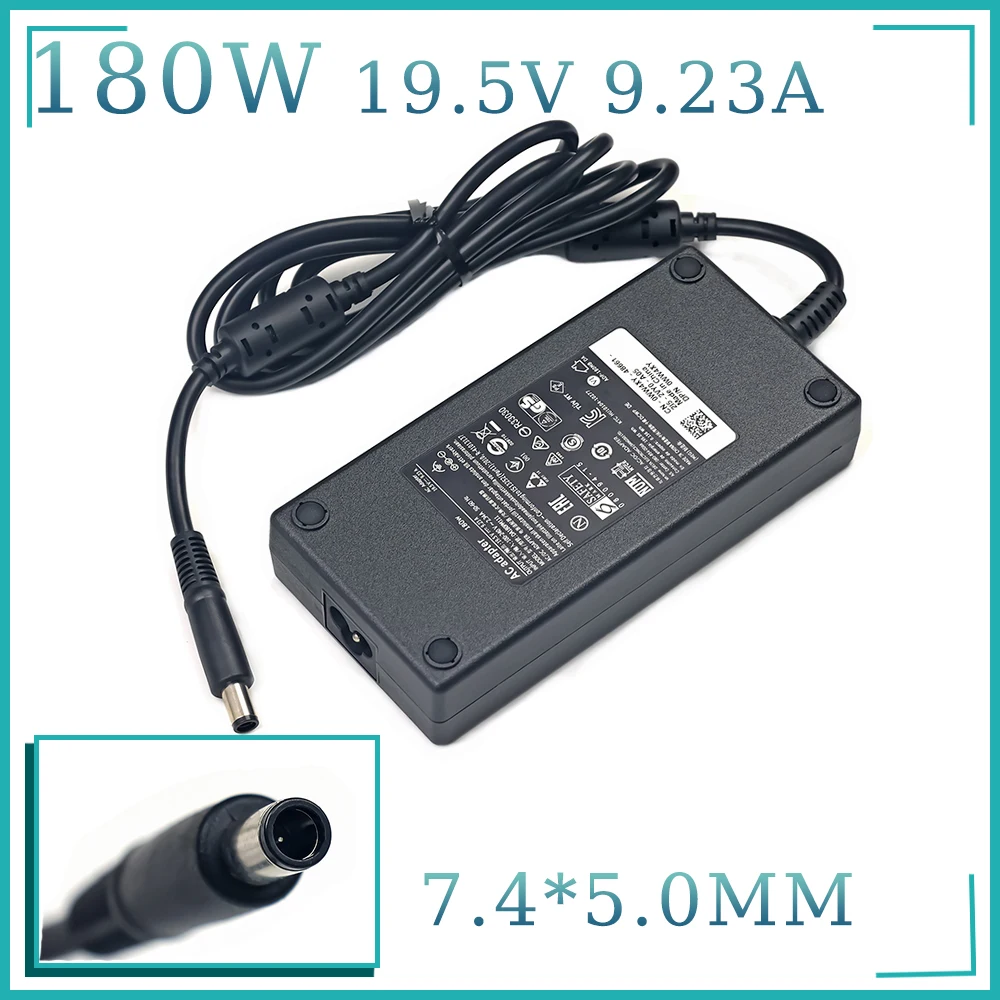 180W 19.5V 9.23A 7.4*5.0mm Laptop Adapter for Dell Precision M4600 M4700 M4800 Alienware 13 R3 Charger Master G15 G16 DA180PM111
180W 19.5V 9.23A 7.4*5.0mm Laptop Adapter for Dell Precision M4600 M4700 M4800 Alienware 13 R3 Charger Master G15 G16 DA180PM111