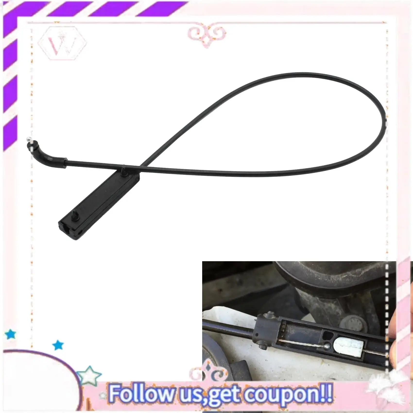 Portable 7060551 Front Engine Hood Lock Latch Bonnet Release Cable Wire For-BMW 1 Series E81 E82 E87 2007-2013
Portable 7060551 Front Engine Hood Lock Latch Bonnet Release Cable Wire For-BMW 1 Series E81 E82 E87 2007-2013