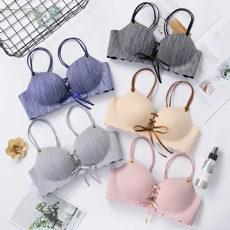 Bras Brassiere Back Underwear Sexy Lingerie Up Seamless Super Bralette Wire Ladies Free Women's Beauty Female Push
Bras Brassiere Back Underwear Sexy Lingerie Up Seamless Super Bralette Wire Ladies Free Women's Beauty Female Push
