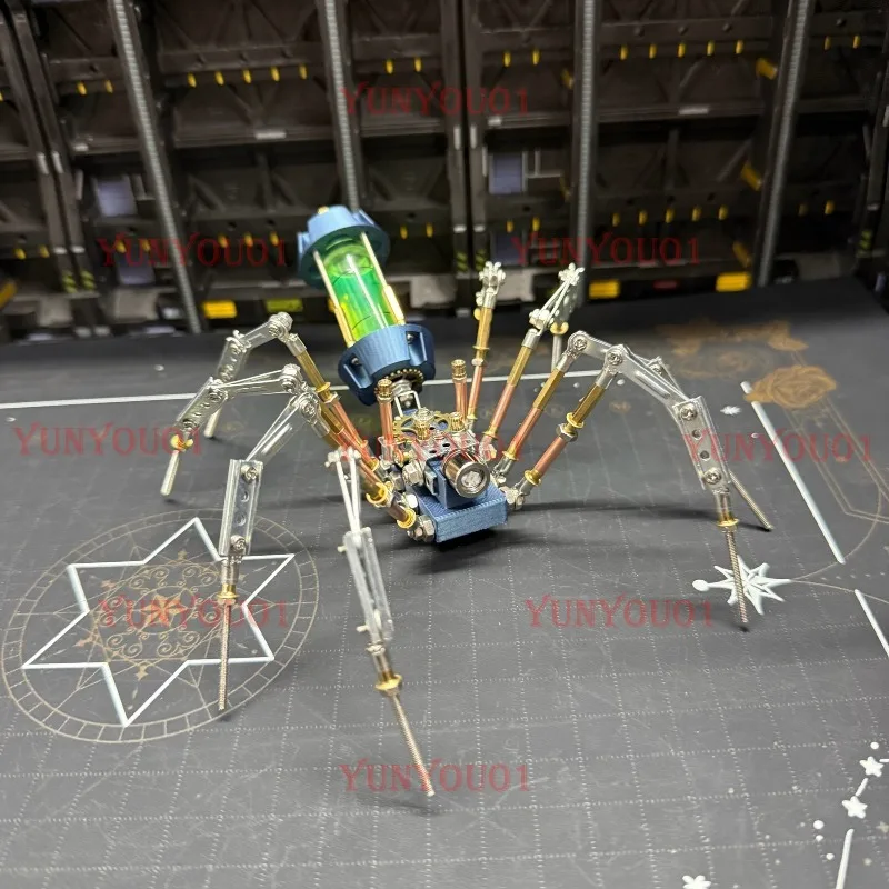 Cyberpunk Mechanical Insect Biochemical Spider Model Metal Assembly Creative Handmade Personalized Gift Toy
Cyberpunk Mechanical Insect Biochemical Spider Model Metal Assembly Creative Handmade Personalized Gift Toy