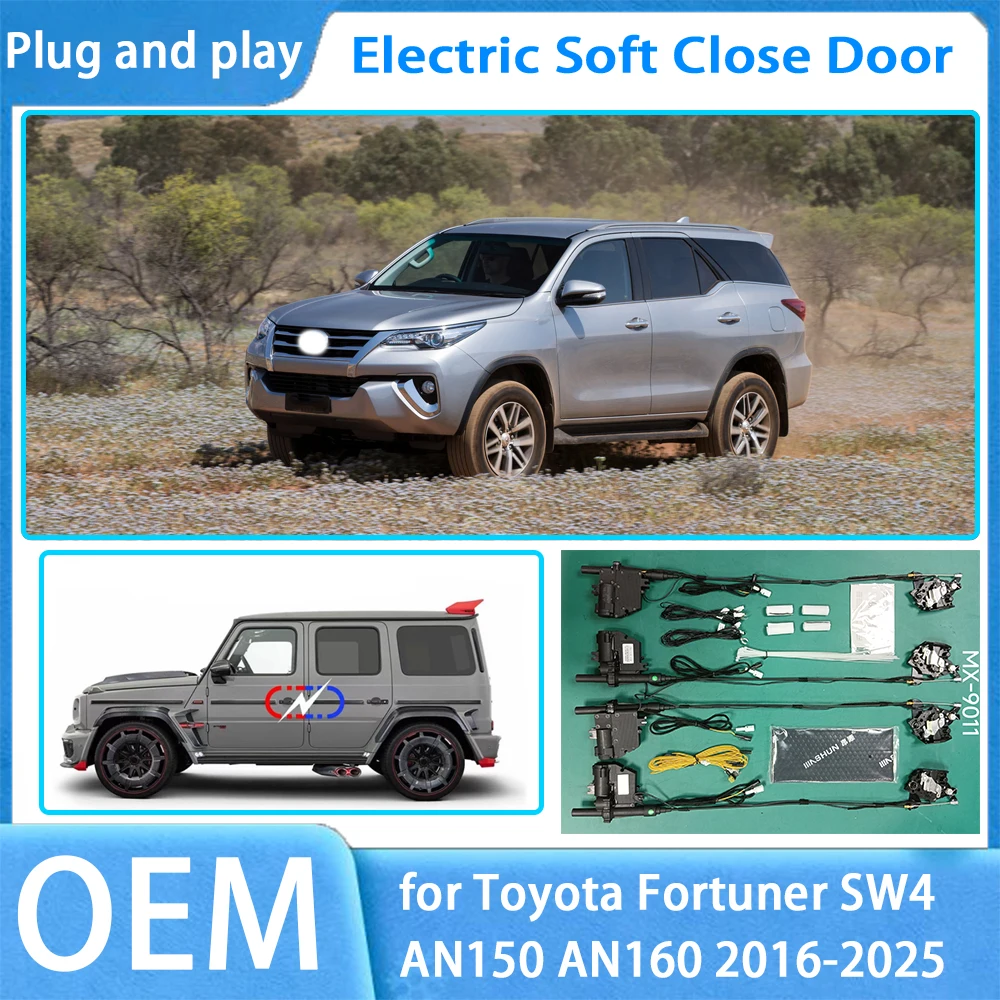 for Toyota Fortuner SW4 AN150 AN160 OEM Car Soft Close Door System Automatic Electric Auto Pull Power Latch Power Closing
for Toyota Fortuner SW4 AN150 AN160 OEM Car Soft Close Door System Automatic Electric Auto Pull Power Latch Power Closing